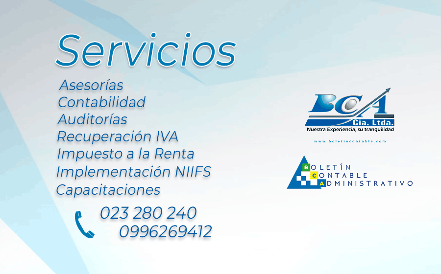 Boletín Contable Administrativo - Inicio