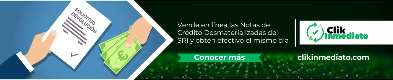 Negocia tus Notas de Crédito desmaterializadas del SRI - BCA