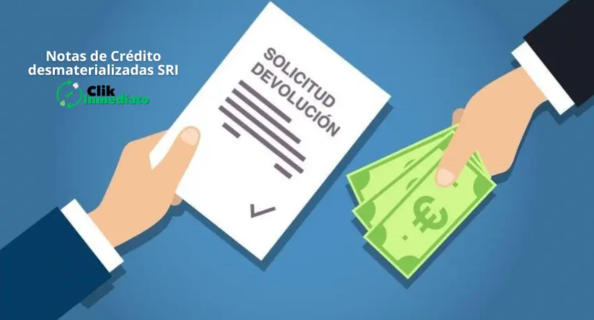 Qué son las Notas de Crédito Desmaterializadas SRI