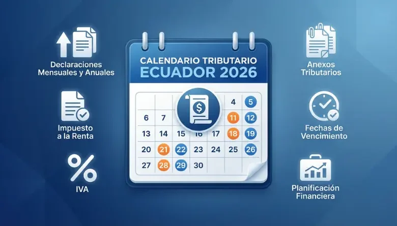Calendario Tributario 2026 SRI - BCA