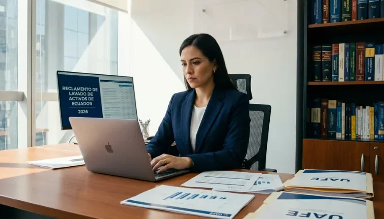 Presidente Noboa emite nuevo reglamento contra el lavado de activos. Decreto 298