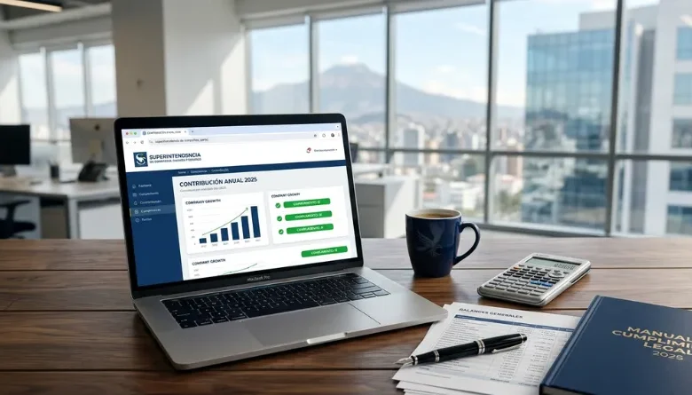 Contribución a la Superintendencia de Compañías 2025