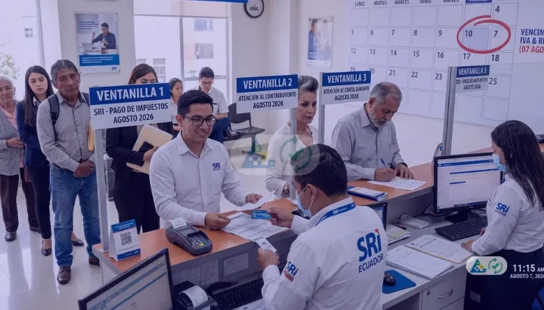 Calendario Tributario Agosto 2026