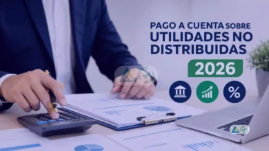 Pago a cuenta sobre utilidades no distribuidas 2026