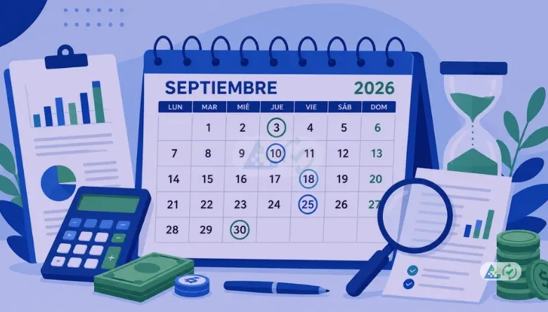 Calendario Tributario Septiembre 2026