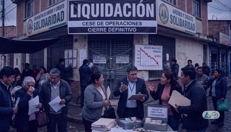 Liquidación forzosa de cooperativas 37 casos