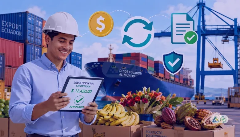 Devolución del IVA a exportadores de bienes