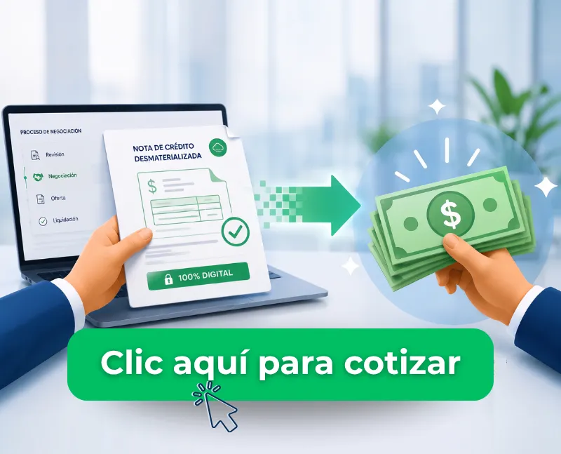 Cómo cobrar una nota de crédito desmaterializada del SRI antes de tiempo
