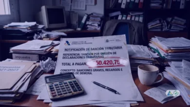 Multa por no declarar activos en el exterior